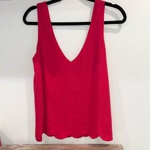 Pink Sleeveless Women's Top